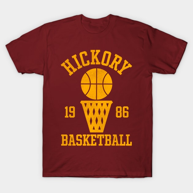 Hickory Basketball - Hoosiers Movie T-Shirt by darklordpug